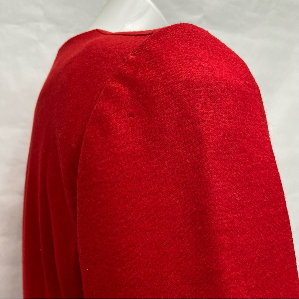 Classiques Entier Fitted One Button Red Blazer - image 7